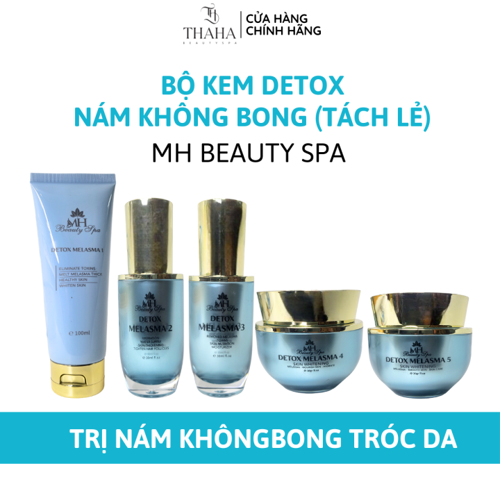 Bộ trị nám mh beauty spa - giải pháp hiệu quả cho làn da sáng mịn