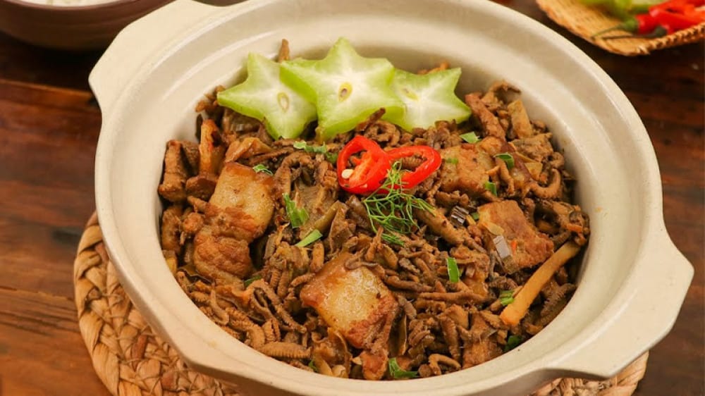 Kho rươi cần nguyên liệu gì? món Ăn Đặc sản tứ kỳ hải dương